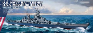 <font color=blue>1/700 US Navy Battleship USS Missoori (BB-63)</font> 