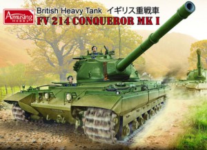 <font color=blue>1/35 British Heavy Tank FV 214 CONQUEROR MK.I w/Workable Track links</font> 