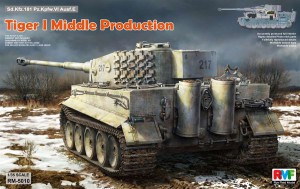 <font color=blue>1/35 German Pz.Kpfw.VI Tiger I Mid. w/Full Interior & Workable Tracks</font> 
