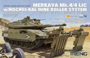 <font color=blue>1/35 ISRAEL MBT Merkava Mk.4/4 LIC w/Troophy APS w/Mine Roller</font> 