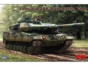 <font color=blue>1/35 German MBT Leopard 2A6 w/ Workable Tracks</font> 