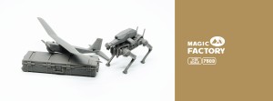  <font color=blue>1/35 Armed Robot Dog & RQ-20 UAV Set, 3D printed</font>  