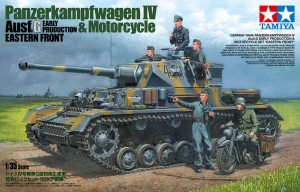  <font color=blue>1/35 Panzer IV Ausf.G w/ Motocycle