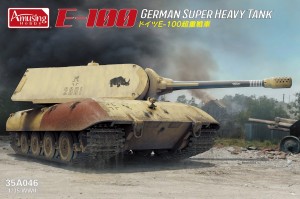 <font color=blue>1/35 E-100 German Super Heavy Tank w/Maus Turret Sale: 4.18-5.1 2sets left</font>