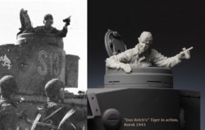 <font color=blue>1/35 WSS Panzer Commander</font> 