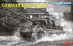  <font color=blue>1/35 Sd.Kfz.182 King Tiger Henschel Turret Standard Version</font>  