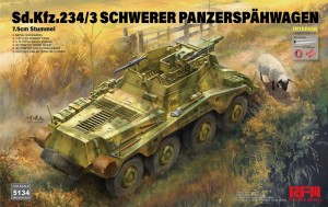  <font color=blue>1/35 Sd.Kfz.234/3 Schwerer Panerspahwagen 7.5Cm Stummel</font>  