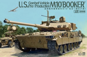 <font color=blue>1/35 US Combat Vehicle M10 Booker w/Workable Track & Metal Barrel Sale</font>