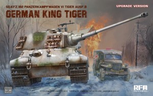 <font color=blue>1/35 King Tiger Henschel type,Upgrade Version</font>  