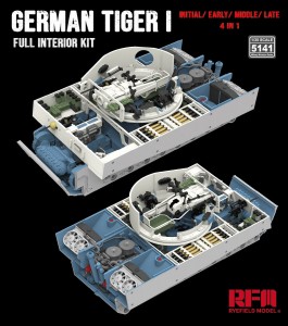 <font color=blue>1/35 Tiger I Early Full Interior</font> 
