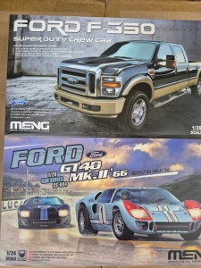 <font color=blue>1/24 Ford GT + 1/35 Ford-350</font>  