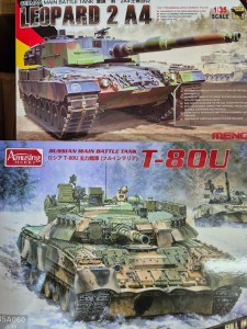 <font color=blue>1/35 T-80U_+ Leopard 2A4 Super Sale</font>