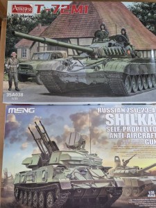 <font color=blue>1/35 Shilka_+ T-72 M1 Full Interior Super Sale</font>