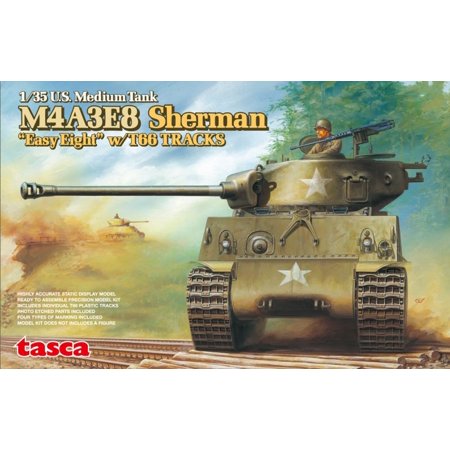 <font color=blue>1/35 M4A3E8 Sherman Easy Eight w/T66 Tracks Yen 10x: 11.3-2 days</font>  