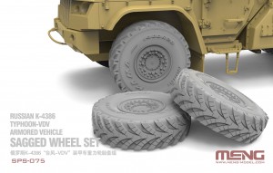 <font color=blue>1/35 Russian K-4386 TYPHOON-VDV Sagged Wheel Set,Resin Sale</font>