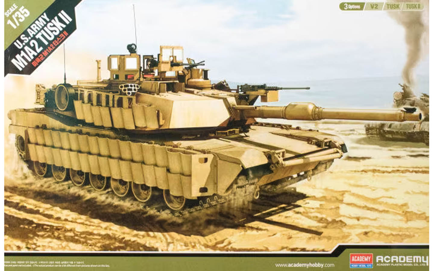 1/35 U.S.Army M1A2 Abrams Tusk II