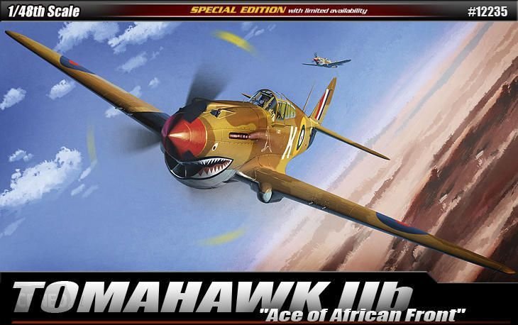 1/48 P-40C Tomahawk II B "Ace of African Front" :AC12235