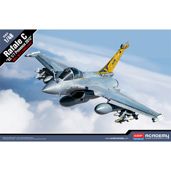 1/48 Rafale C "EC 1/7 Provence 2012"  :AC12346