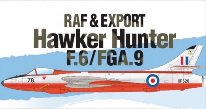 1/48 RAF & EXPORT Hawker Hunter F.6/FGA.9 :AC12312