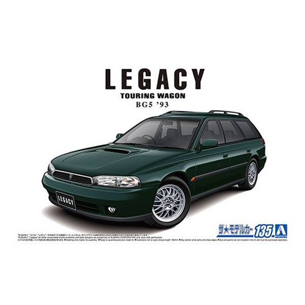 1/24  LEGACY Touring Wagon BG5 '93 :AO64962