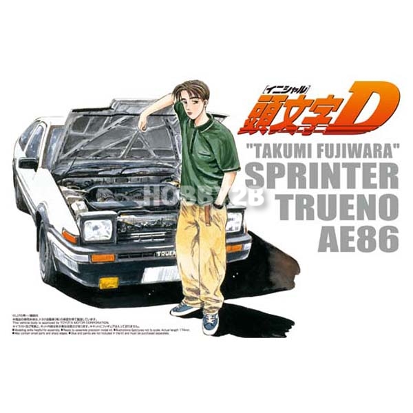 1/24 Initial D AE86 :AO03206