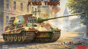  <font color=blue>1/35 German King Tiger Henshel Type w/Full Interior</font> 