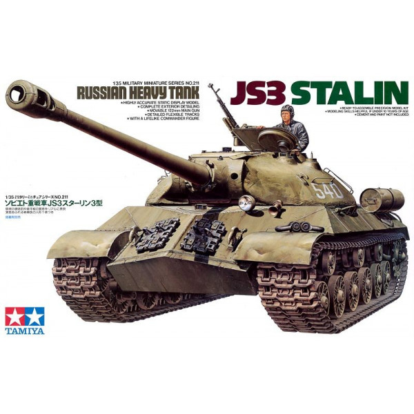 1/35 Russian Heavy Tank JS-3 Stalin IS-3 :TA35211