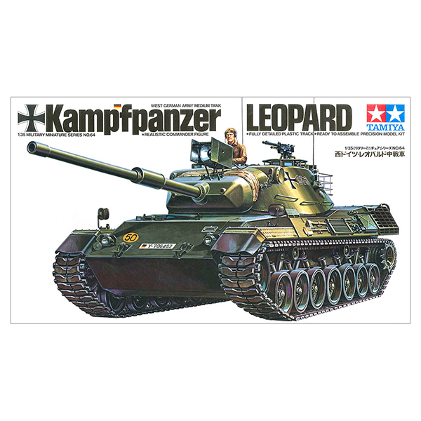 1/35 West German Leopard Tank :TA35064