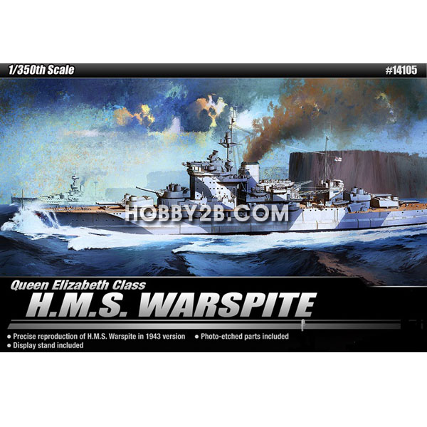 <font color=blue> 1/350 Queen Elizabeth Class  Warspite H.M.S. :ACB14105