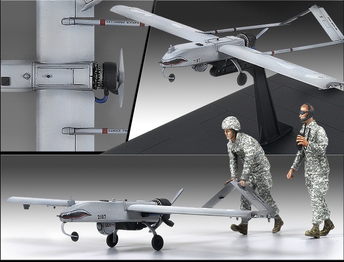 1/35 U.S. Army RQ-7B UAV w/ 2 Figures :AC12117