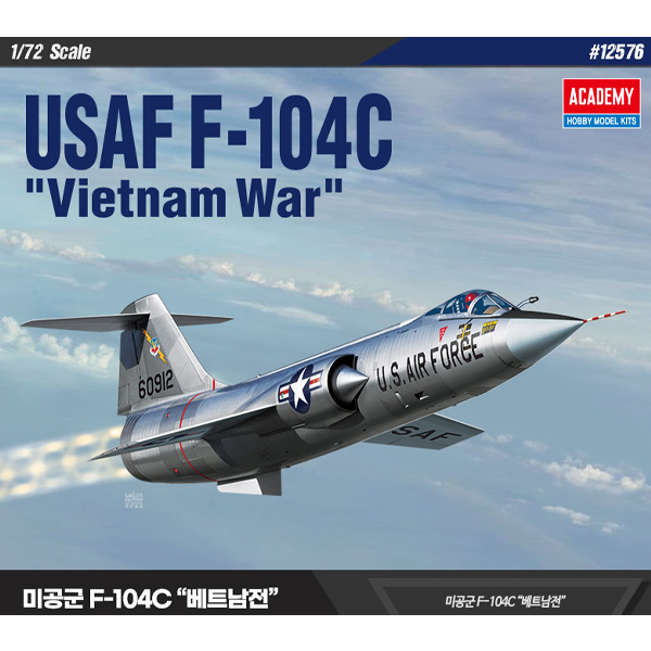 1/72 USAF F-104C "Vietnam War" :AC12576
