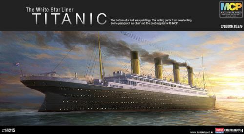 1/400 R.M.S. TITANIC ,New Tooling, MCP Kit (Multi-Color Parts) :AC14215