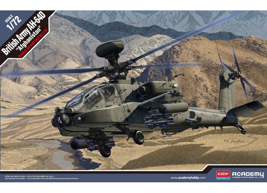 1/72 British Army AH-64D 