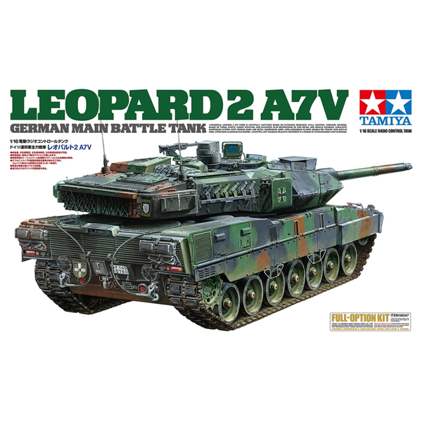 1/16  RC Leopard 2A7V w/Full-Option Kit :TA56047
