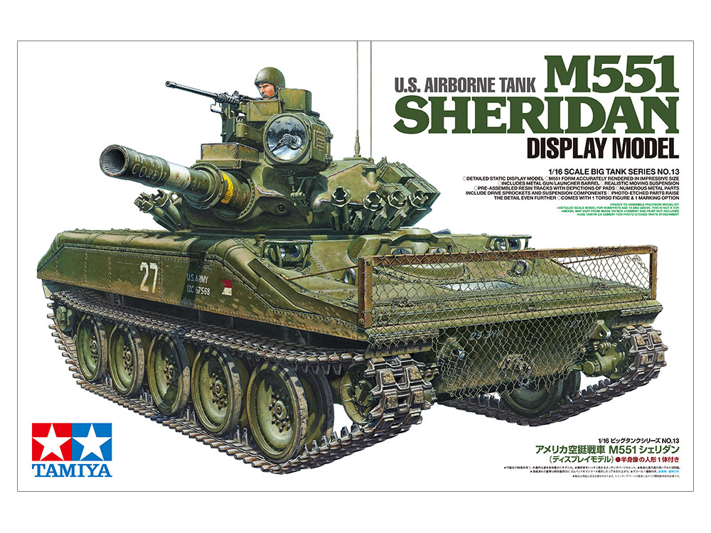 1/16  U.S. M551 Sheridan Display Model :TA56213