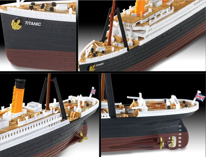 1/1000 R.M.S. TITANIC , MCP kit (Multi-Color Parts) :AC14217