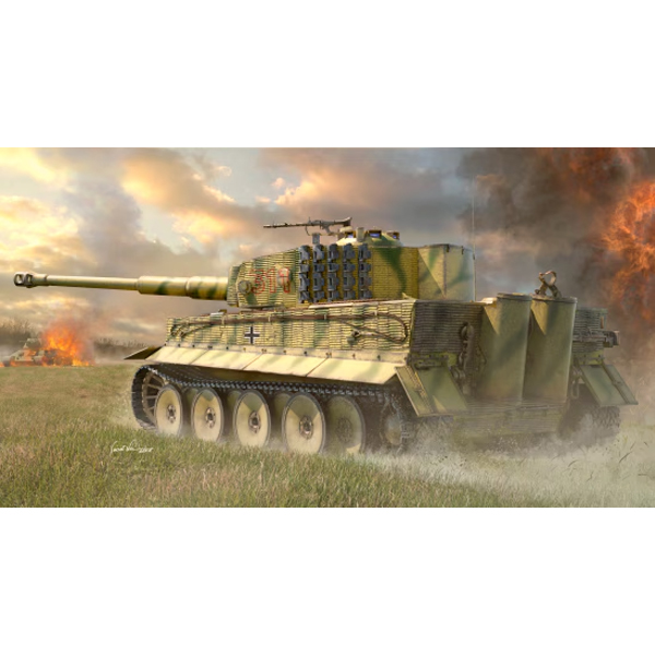 1/16 German Tiger I Mid.Production w/Interior  :TRU00944