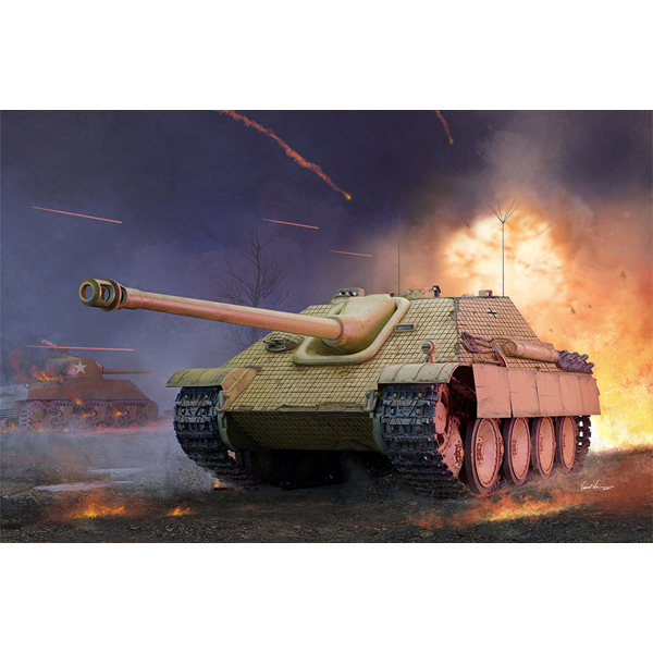 1/16 German Sd.Kfz 173 Jagdpanther Early Version w/Interior :TRU00934