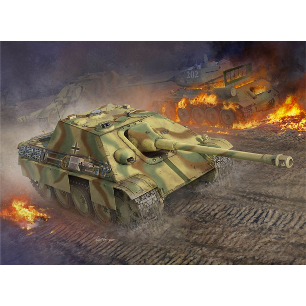 1/16 German Sd.Kfz 173 Jagdpanther Late Version w/Interior :TRU00935