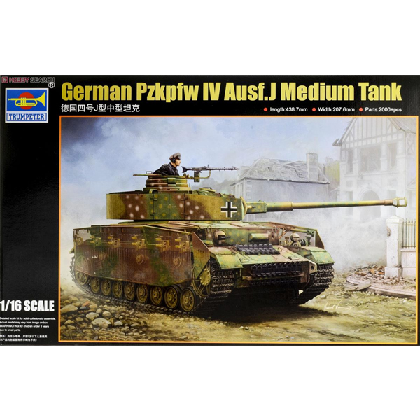 1/16 German Pz.Kpfw IV Ausf.J w/Interior :TRU00921