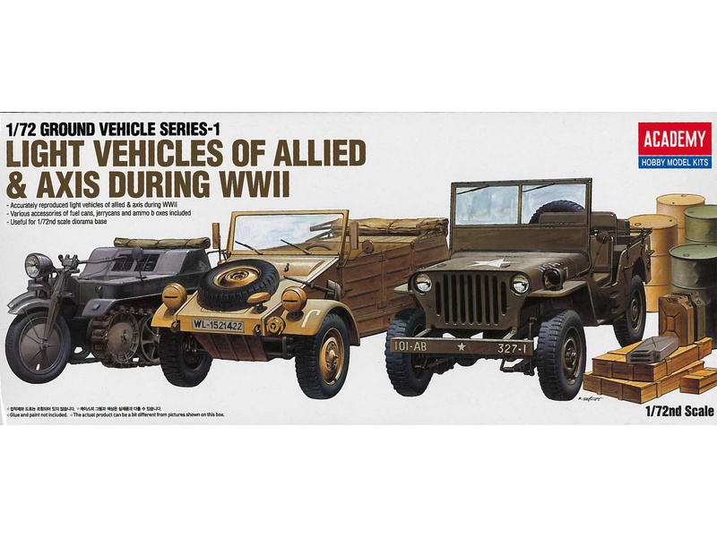 1/72 Light Vehicle of Allied & Axis WWII :AC13416