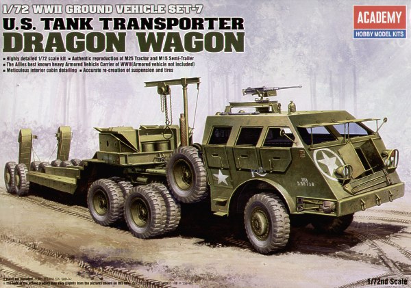 1/72 WWII U.S. Tank Transporter Dragon Wagon :AC13409