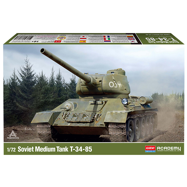 1/72 Soviet medium Tank T-34/85 :AC13421