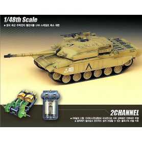 <font color=blue> 1/48 British MBT Challanger,motorized w/wire Controller :AC13309