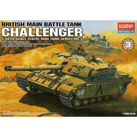 <font color=blue> 1/48 British  MBT Challanger :AC13007