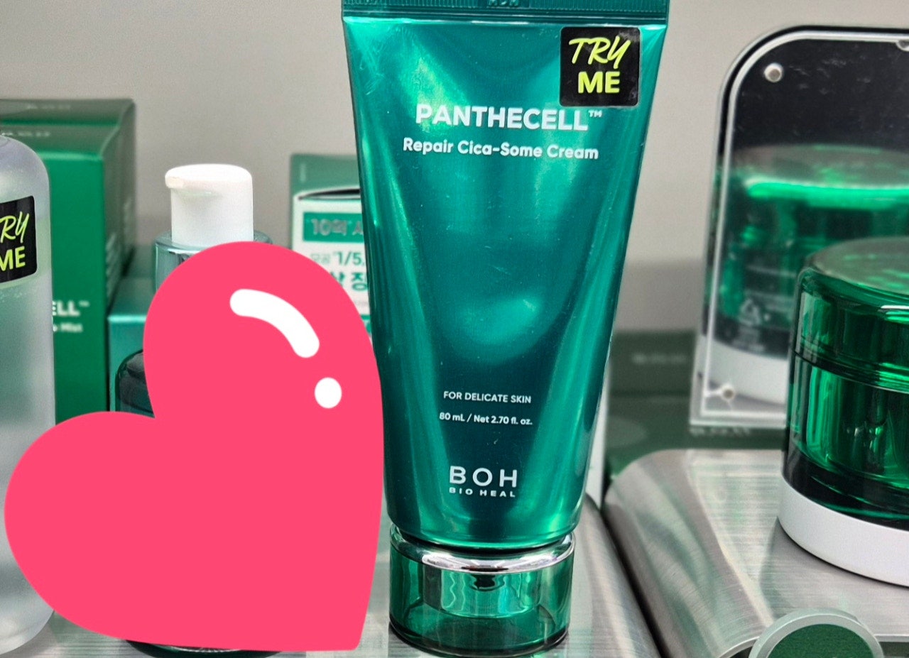 Bio Heal BOH Panthecell Repair Cica-Some Cream for Delicate Skin 80ml, Slow Aging, For Skin Care