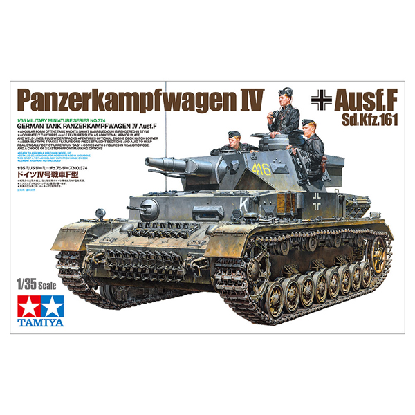 1/35 German Panzerkampfwagen IV Ausf.F :TA35374