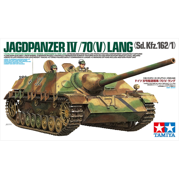1/35 German Jagdpanzer IV/70(V) LANG :TA35340