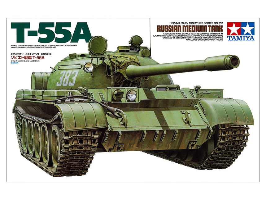 1/35 Russian Medium Tank T-55A :TA35257