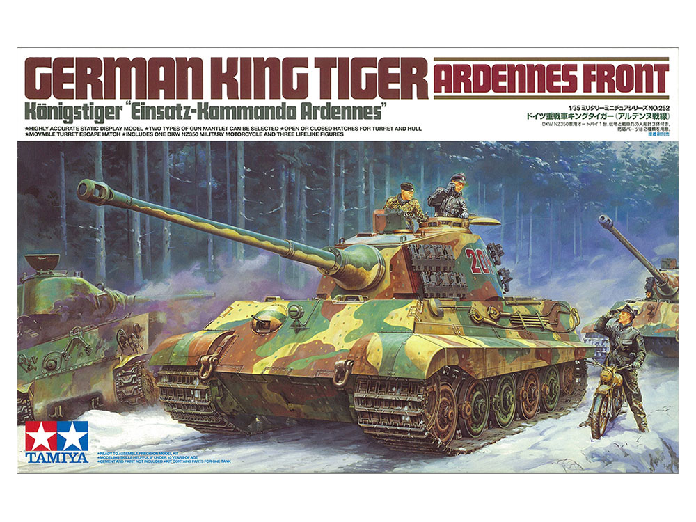 1/35 German King Tiger Ardennes Front :TA35252